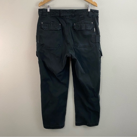 Duluth Trading Flex Fire Hose Black Pants Mens Size‎ 38x32 - Picture 3 of 9